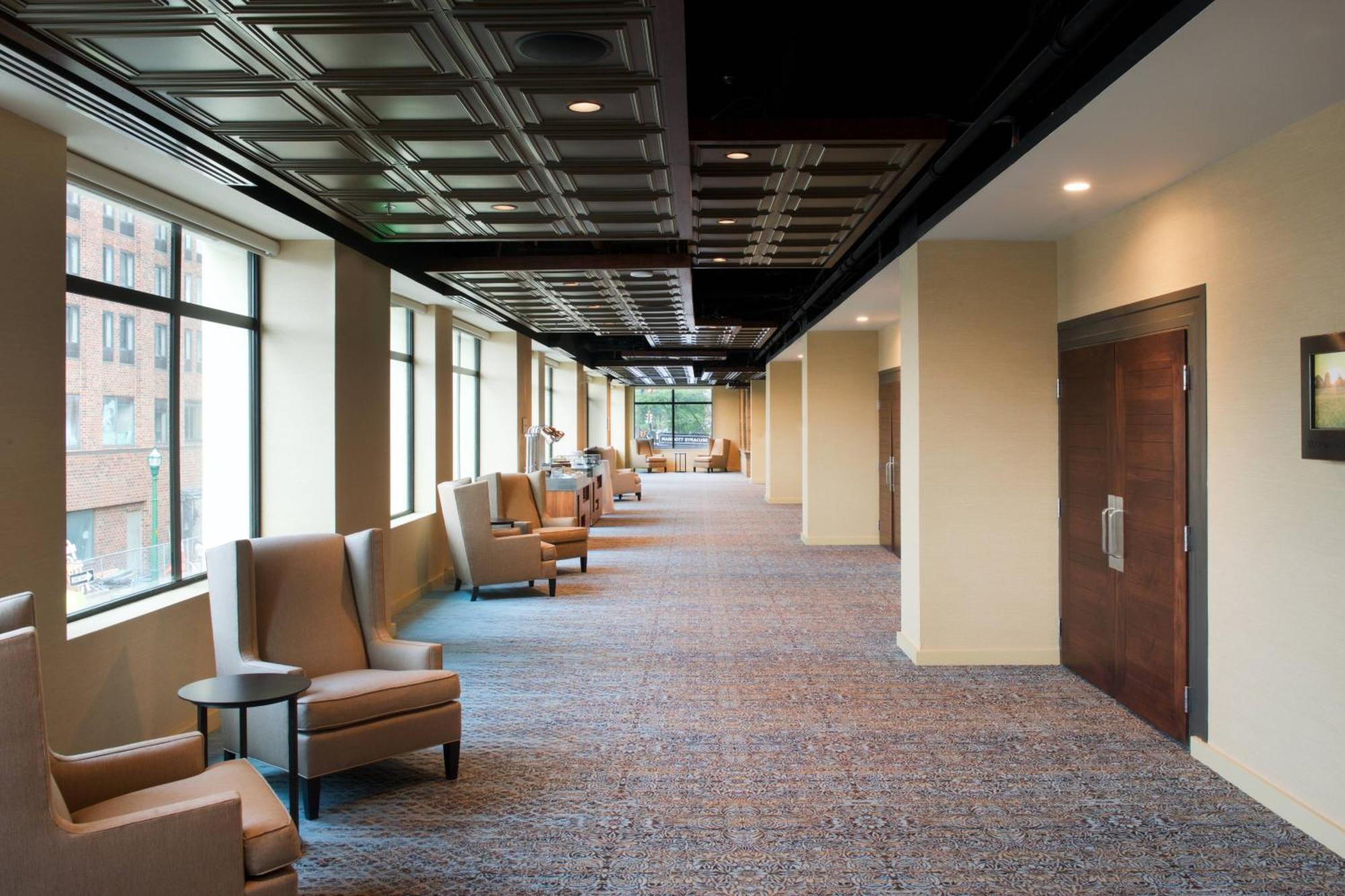 Marriott Syracuse Downtown Hotell Exteriör bild