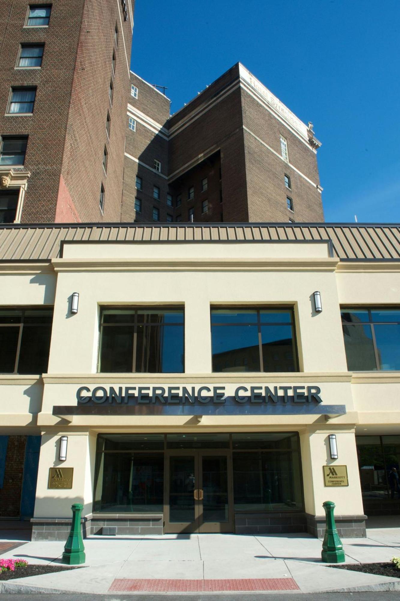 Marriott Syracuse Downtown Hotell Exteriör bild