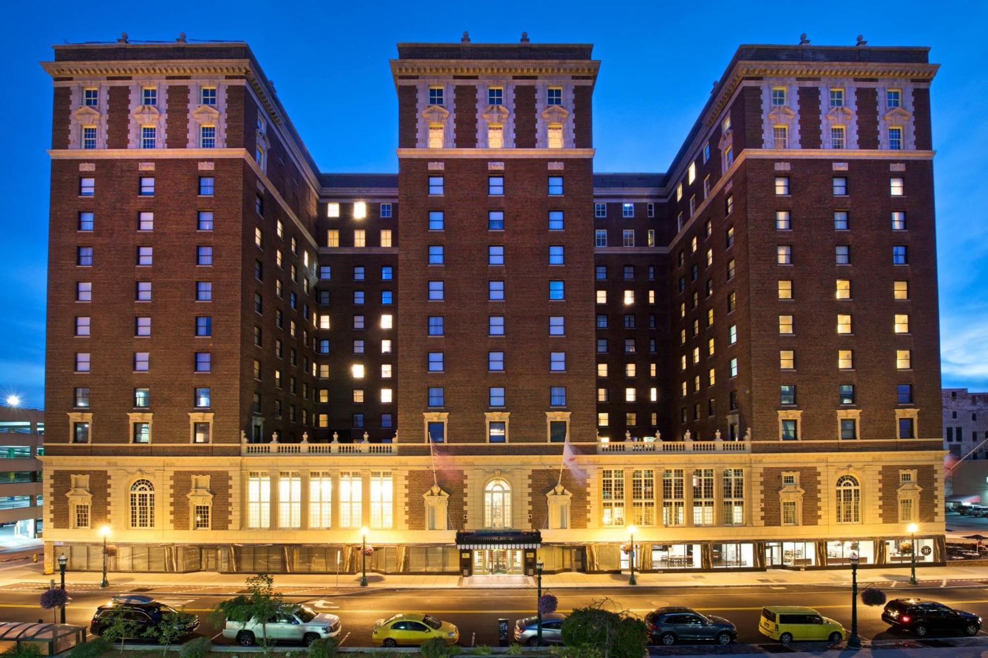 Marriott Syracuse Downtown Hotell Exteriör bild